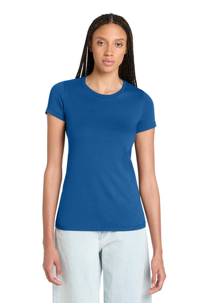 True Royal BELLA+CANVAS Women's Slim Fit Tee. BC6004