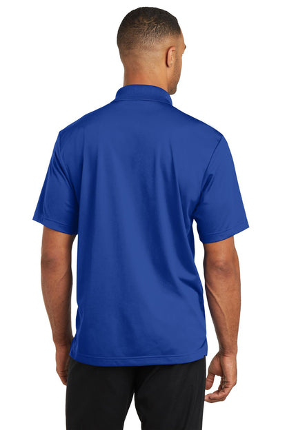 True Royal CornerStone Micropique Gripper Polo. CS421 plain