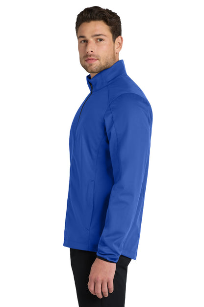 True Royal Port Authority Active Soft Shell Jacket. J717 plain