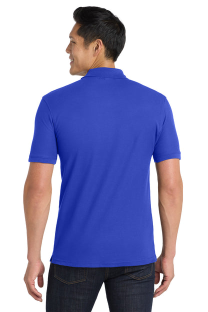 True Royal Port Authority Core Classic Pique Pocket Polo. K100P plain