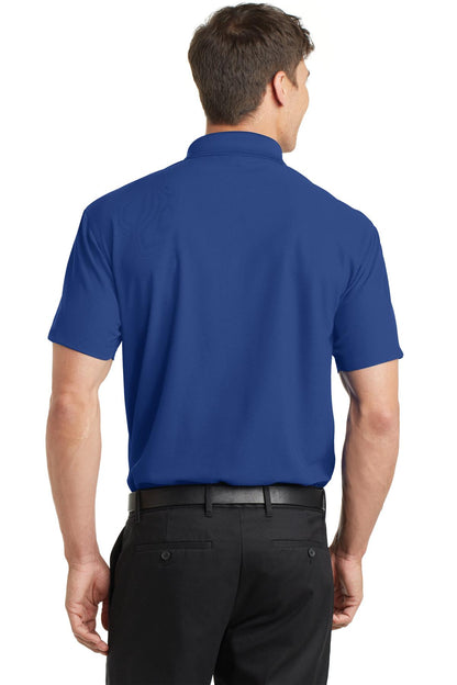 True Royal Port Authority Dry Zone Grid Polo. K572 plain