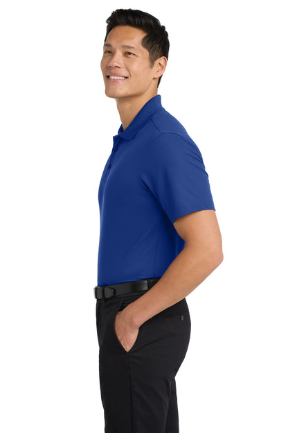 True Royal Port Authority Dry Zone Grid Polo. K572 plain
