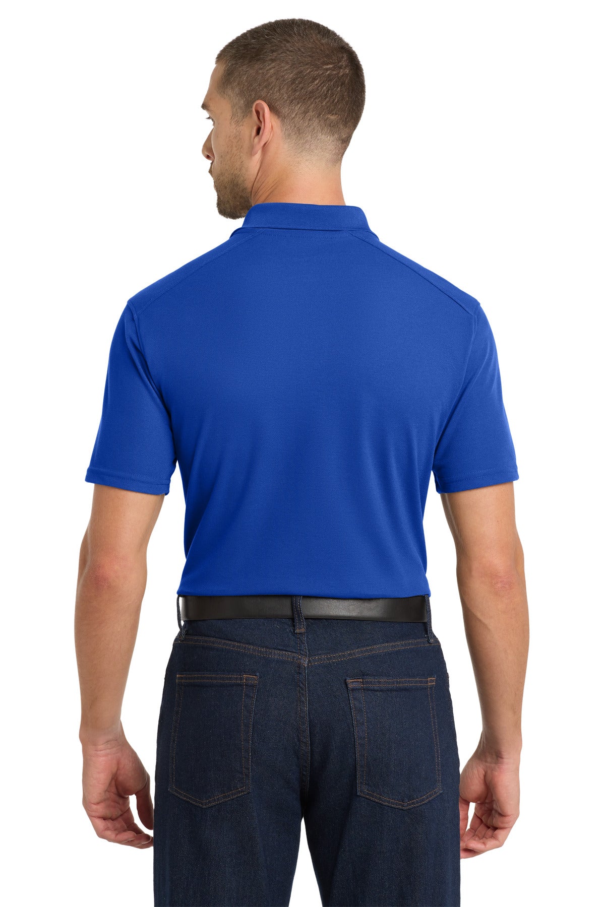True Royal Port Authority EZPerformance Pique Polo. K600 plain