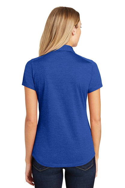 True Royal Port Authority Women's Digi Heather Performance Polo. L574 plain