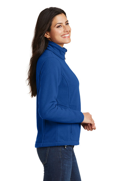 True Royal Port Authority Women's Value Fleece Jacket. L217 plain