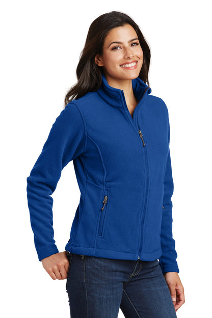 True Royal Port Authority Women's Value Fleece Jacket. L217 plain