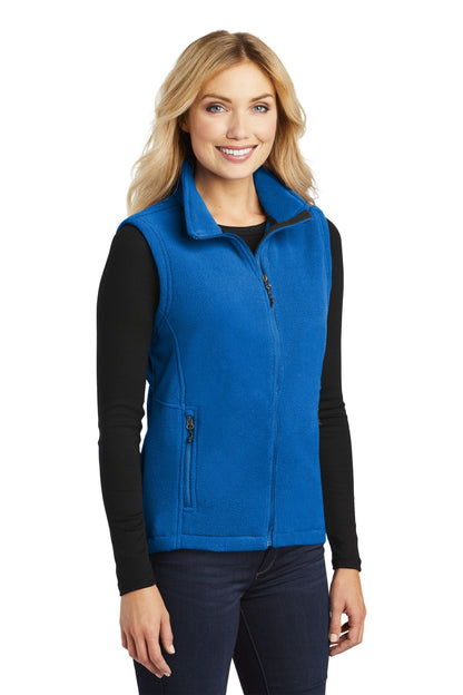 True Royal Port Authority Women's Value Fleece Vest. L219 plain