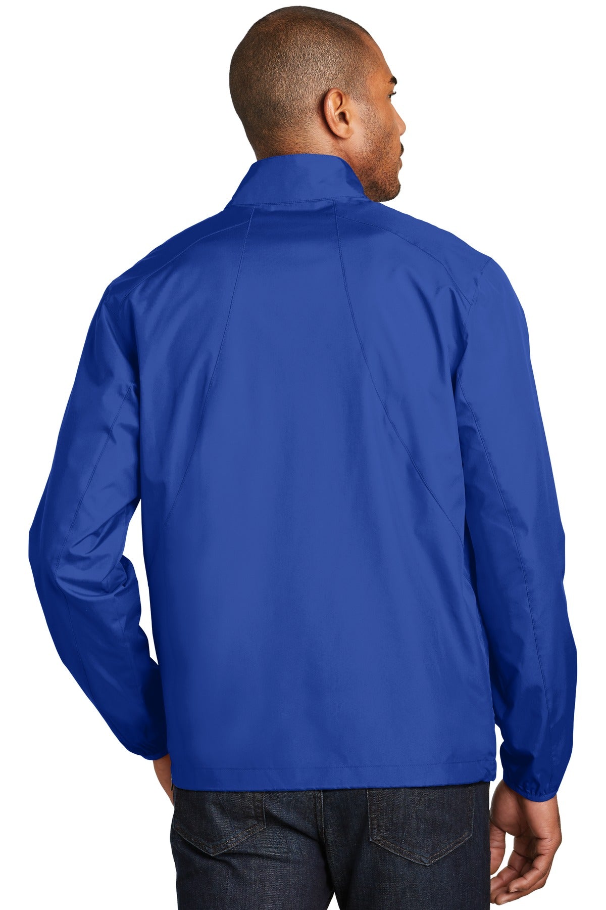 True Royal Port Authority Zephyr 1/2-Zip Pullover. J343 plain