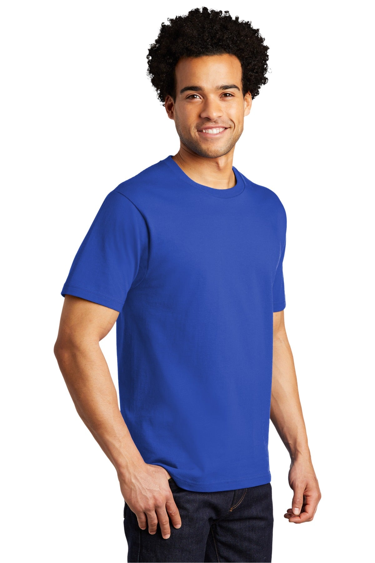 True Royal Port & Co Bouncer Tee PC600 plain