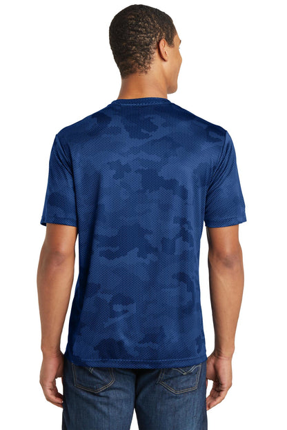 True Royal Sport-Tek CamoHex Tee. ST370 plain