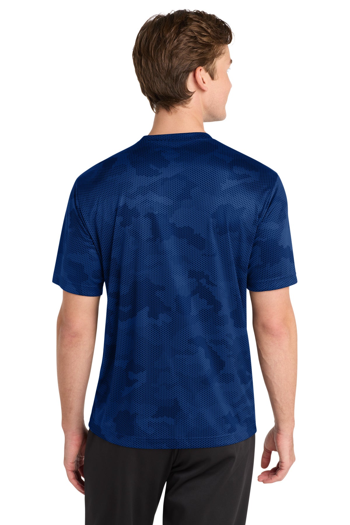 True Royal Sport-Tek CamoHex Tee. ST370 plain