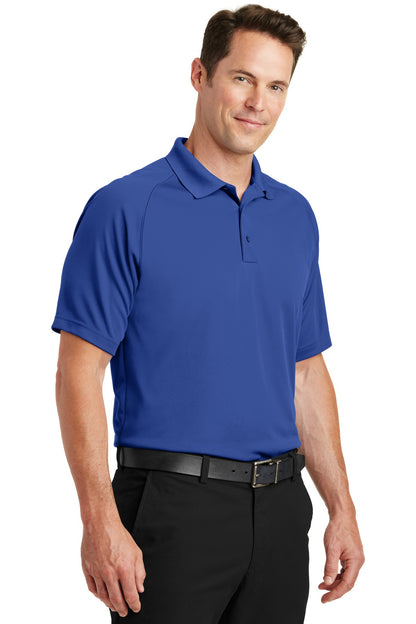 True Royal Sport-Tek Dry Zone Raglan Polo. T475 plain