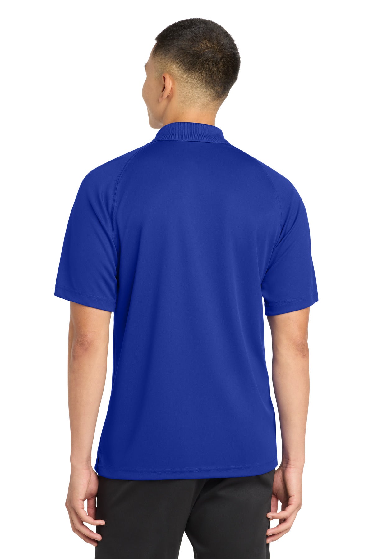 True Royal Sport-Tek Dry Zone Raglan Polo. T475 plain