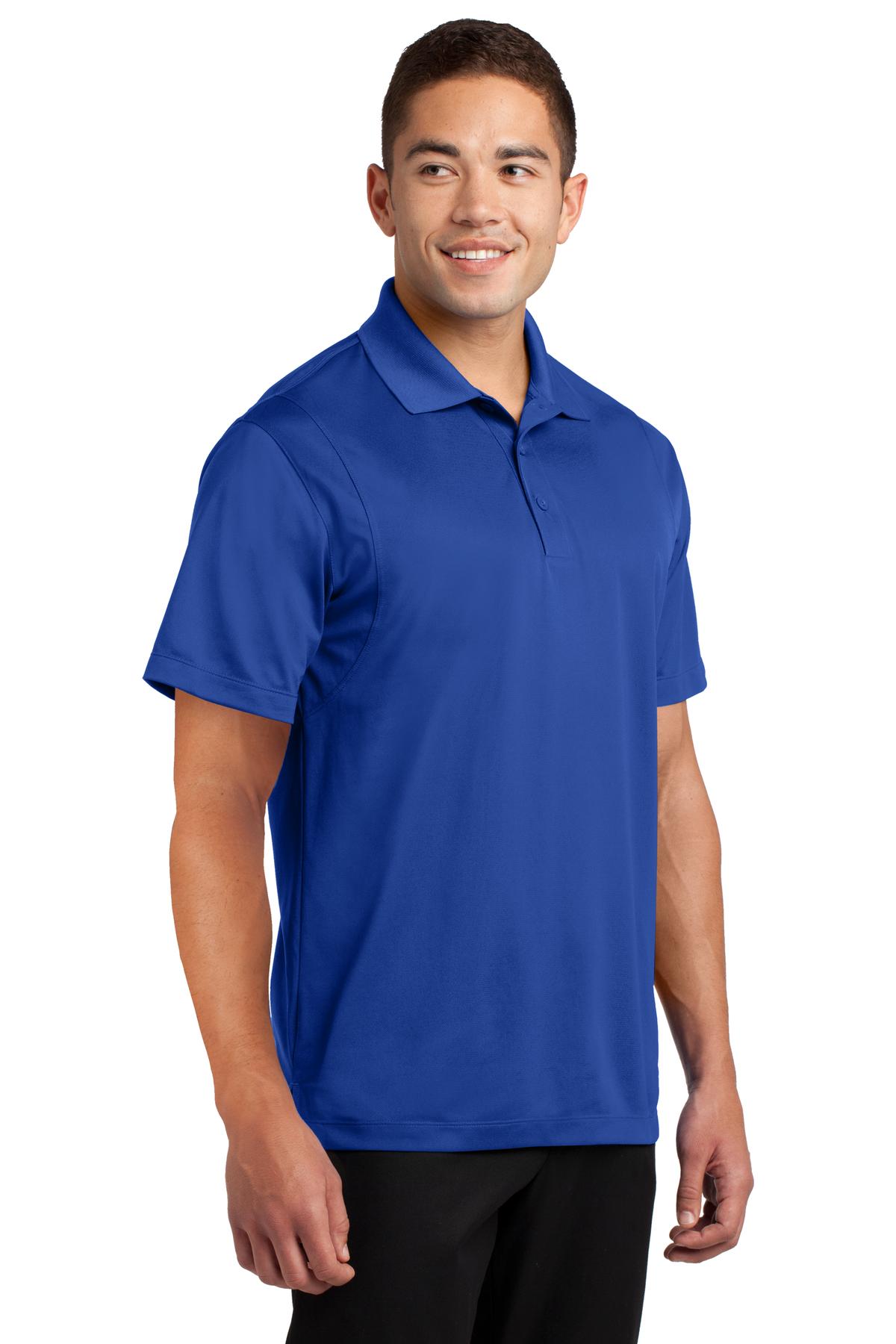 True Royal Sport-Tek Micropique Sport-Wick Polo. ST650 plain