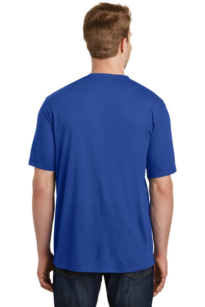 True Royal Sport-Tek PosiCharge Competitor Cotton Touch Tee. ST450 plain
