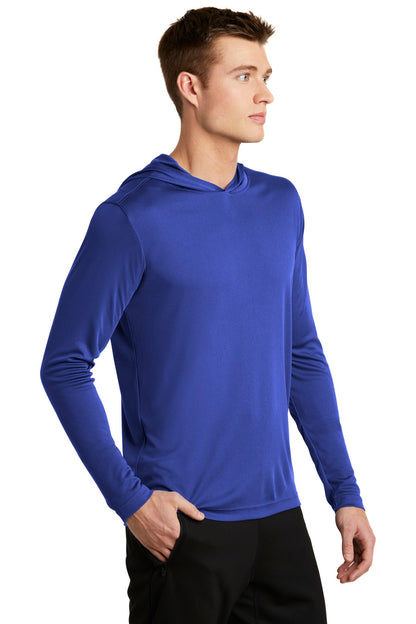 True Royal Sport-Tek PosiCharge Competitor Hooded Pullover. ST358 plain