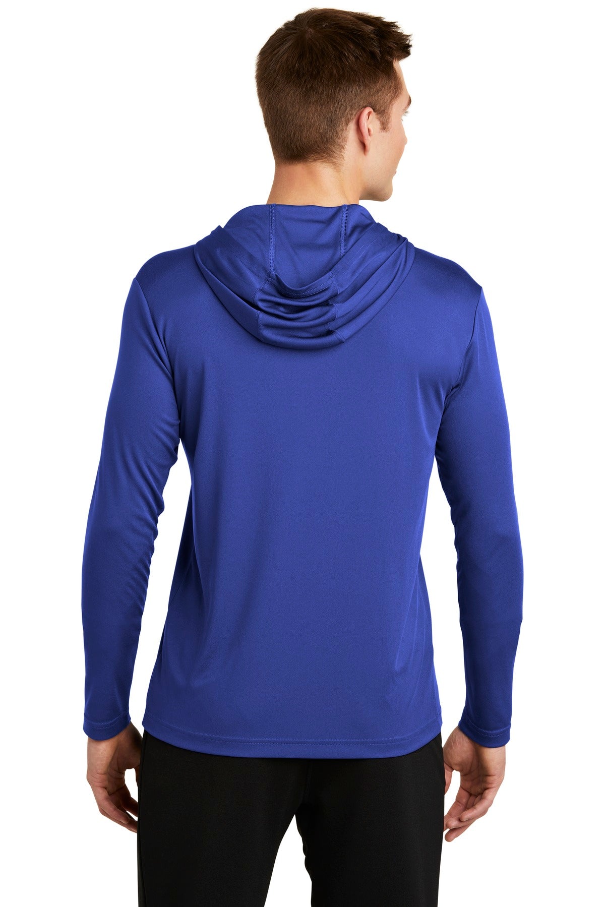 True Royal Sport-Tek PosiCharge Competitor Hooded Pullover. ST358 plain