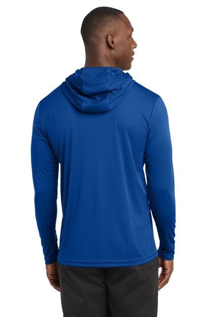 True Royal Sport-Tek PosiCharge Competitor Hooded Pullover. ST358 plain