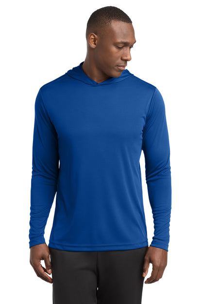 True Royal Sport-Tek PosiCharge Competitor Hooded Pullover. ST358 plain