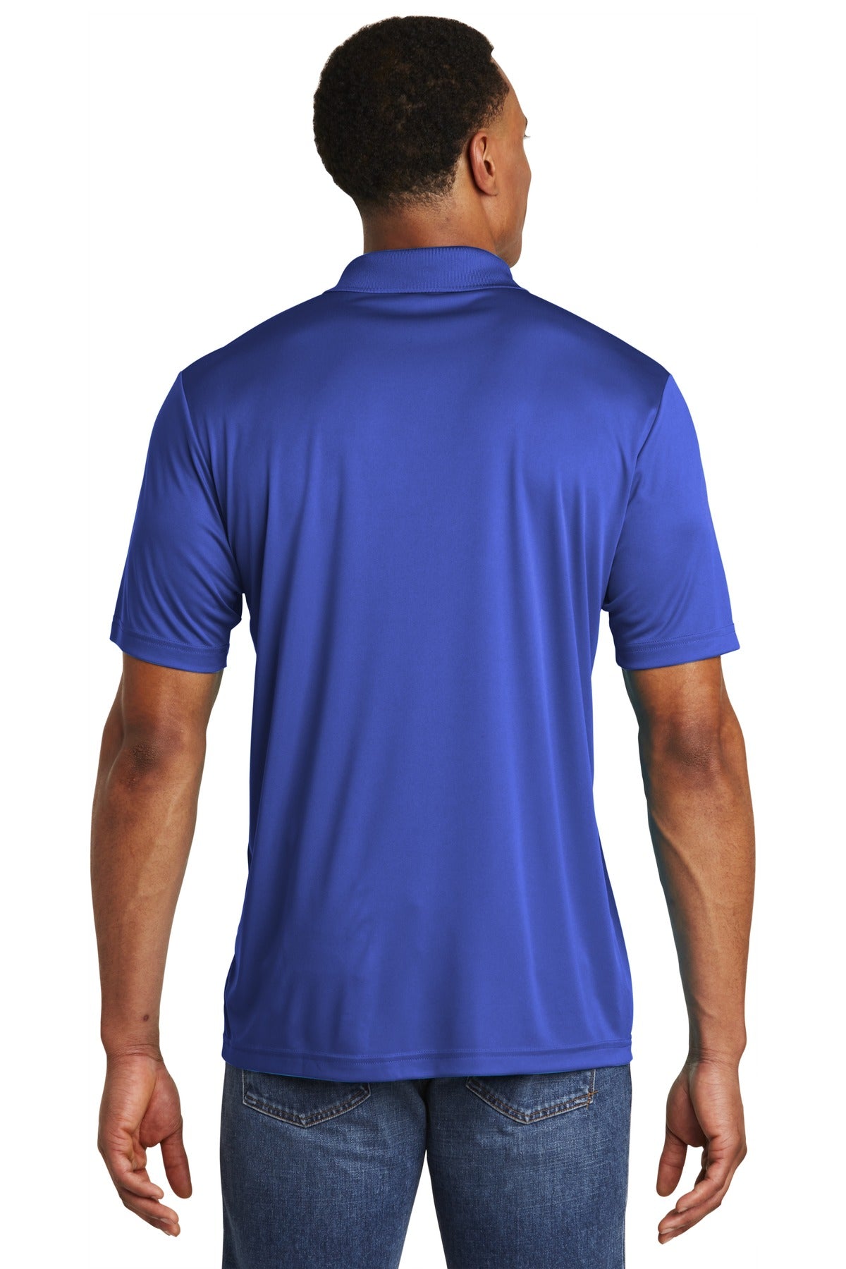 True Royal Sport-Tek PosiCharge Competitor Polo. ST550 plain