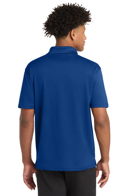 True Royal Sport-Tek PosiCharge Micro-Mesh Polo. ST680 plain