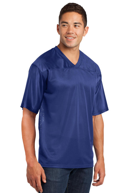 True Royal Sport-Tek PosiCharge Replica Jersey. ST307 plain