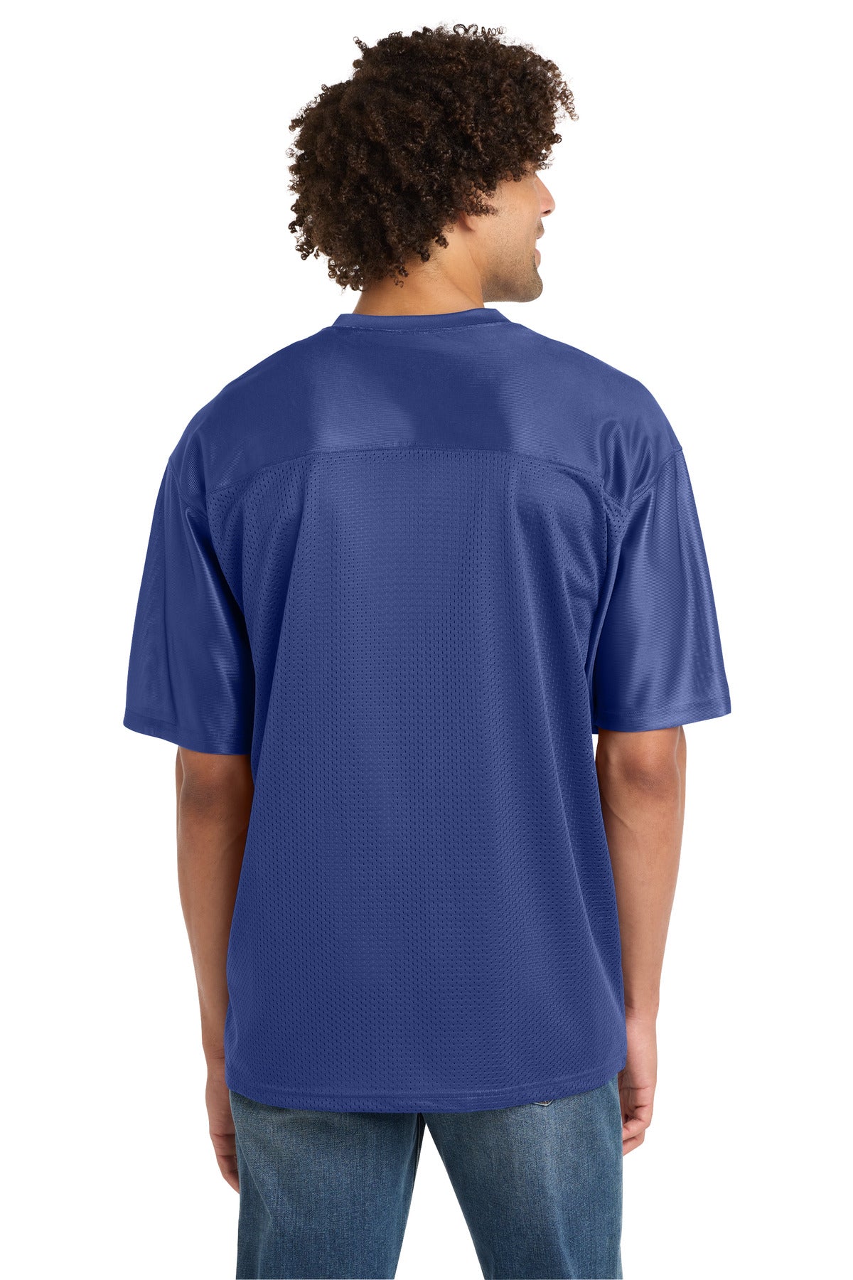 True Royal Sport-Tek PosiCharge Replica Jersey. ST307 plain