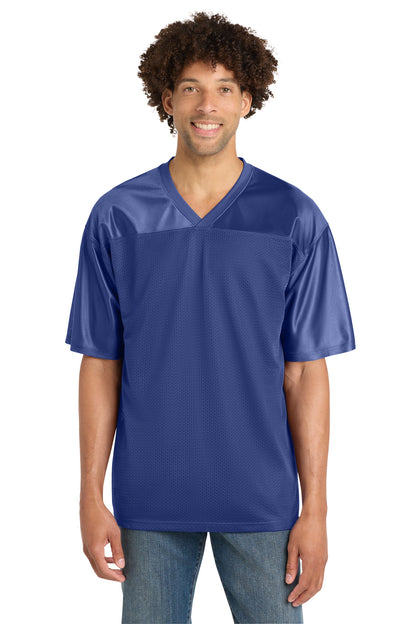 True Royal Sport-Tek PosiCharge Replica Jersey. ST307 plain