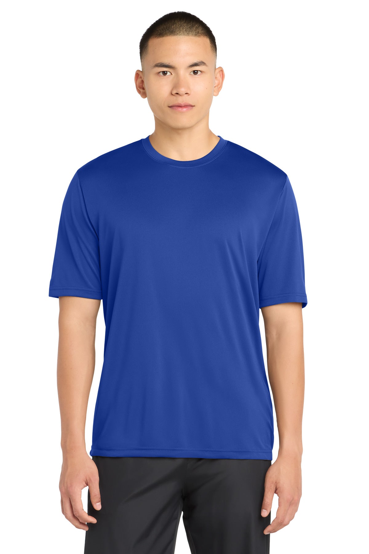 True Royal Sport-Tek PosiCharge Tough Tee . ST320 plain