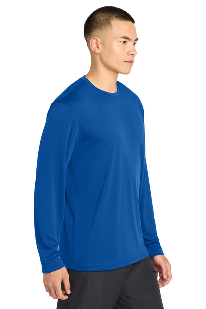 True Royal Sport-Tek Tall Long Sleeve PosiCharge Competitor Tee. TST350LS plain