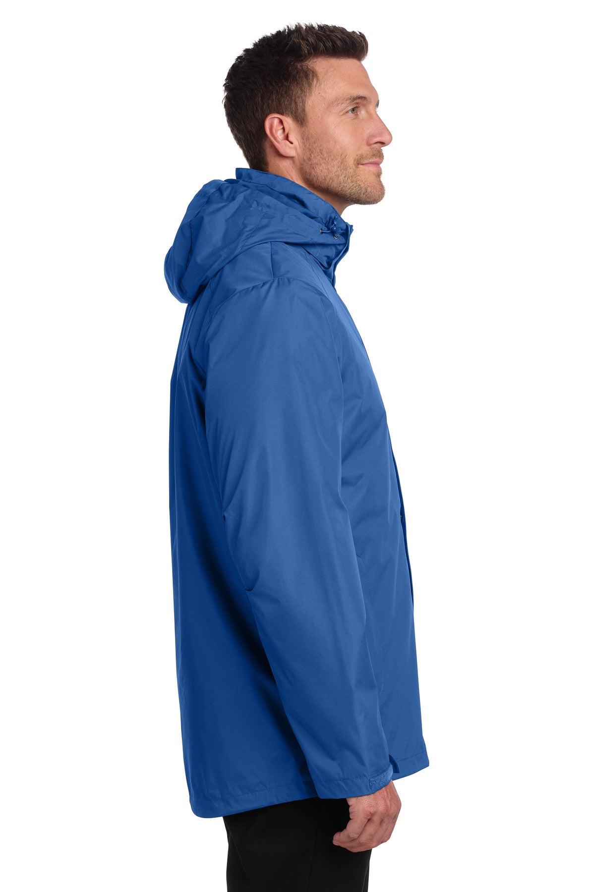 TrueBlue Port Authority All-Weather 3-in-1 Jacket J123 plain