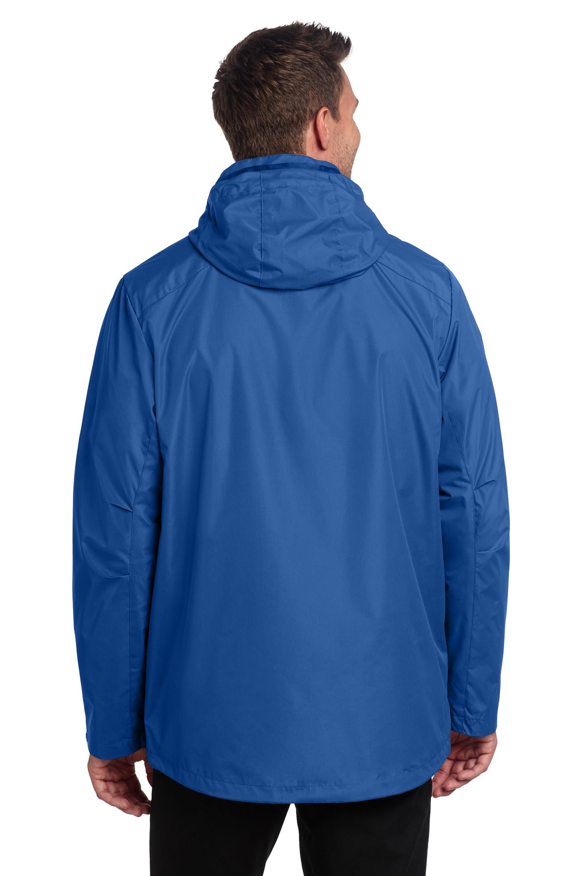 TrueBlue Port Authority All-Weather 3-in-1 Jacket J123 plain