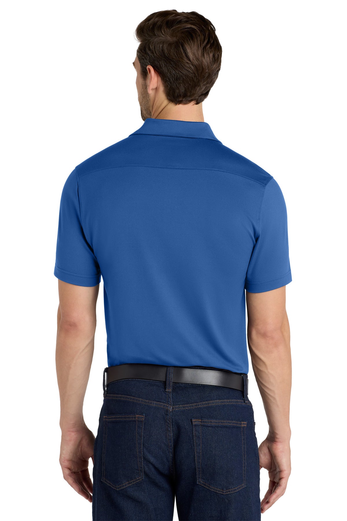 TrueBlue Port Authority City Stretch Polo K682 plain