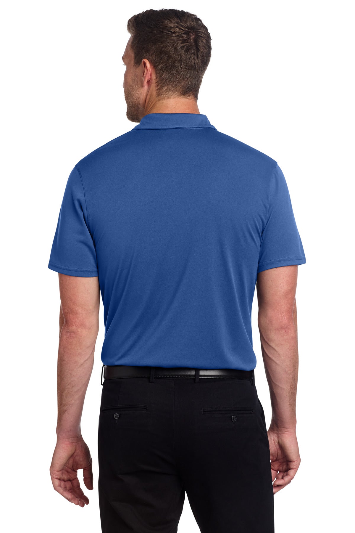 TrueBlue Port Authority Performance Staff Polo K398 plain