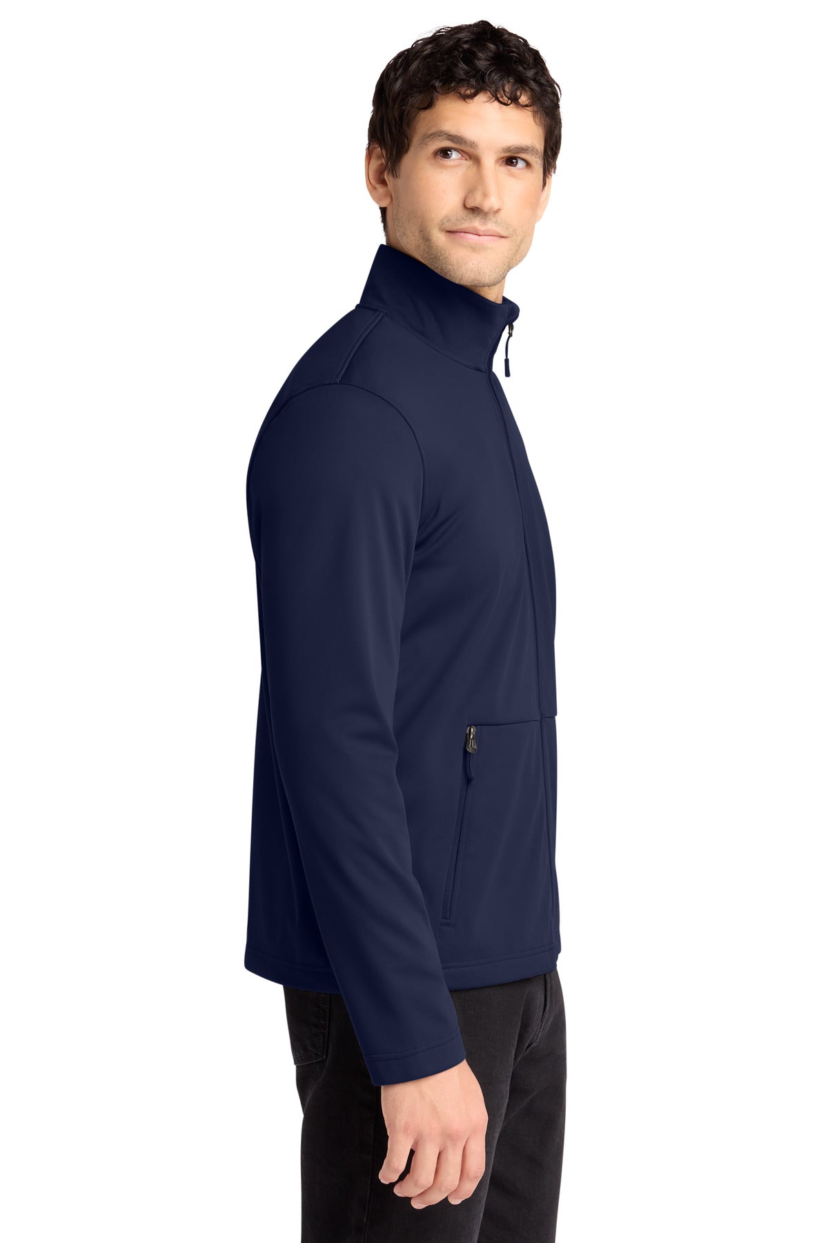 TrueNavy Port Authority Flexshell Jacket J617 plain