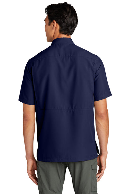 TrueNavy Port Authority Short Sleeve UV Daybreak Shirt W961 plain