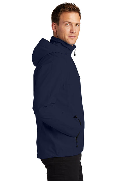 TrueNavy Port Authority Tall Torrent Waterproof Jacket TLJ333 plain