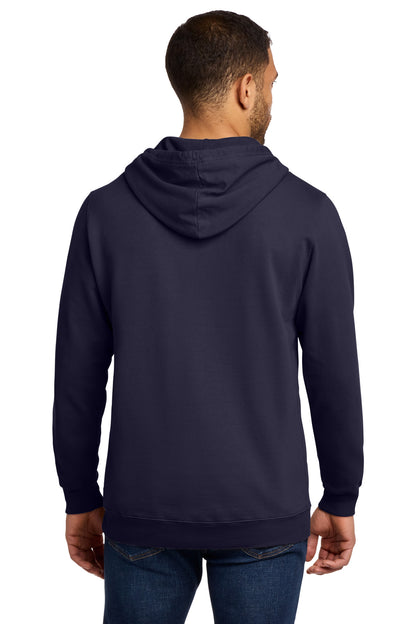 TrueNavy Port & Co Beach Wash Garment-Dyed Pullover Hooded Sweatshirt. PC098H plain