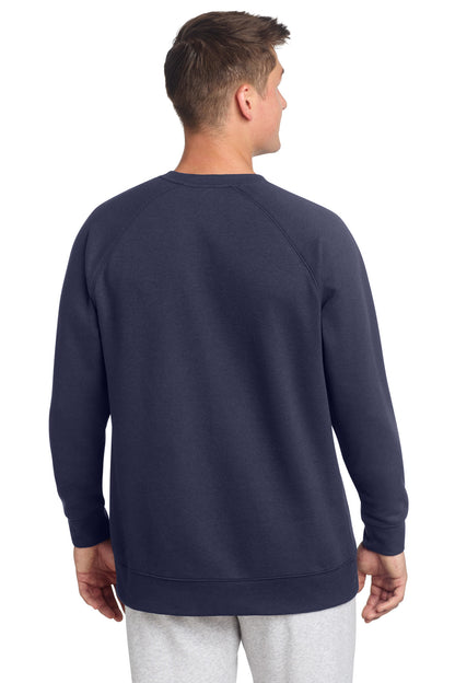 TrueNavy Sport-Tek Drive Fleece Crewneck STF203 plain