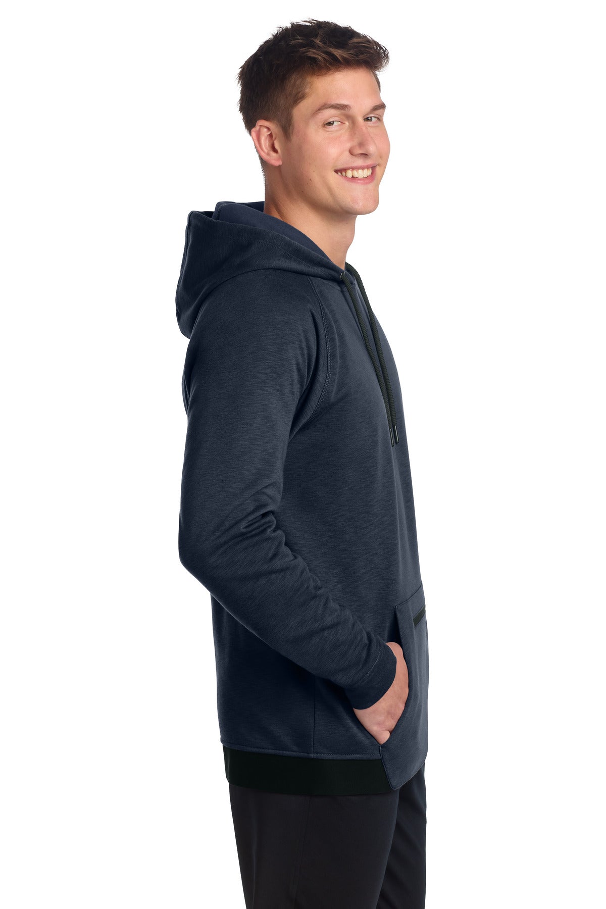 TrueNavy Sport-Tek PosiCharge Strive Hooded Pullover ST571 plain