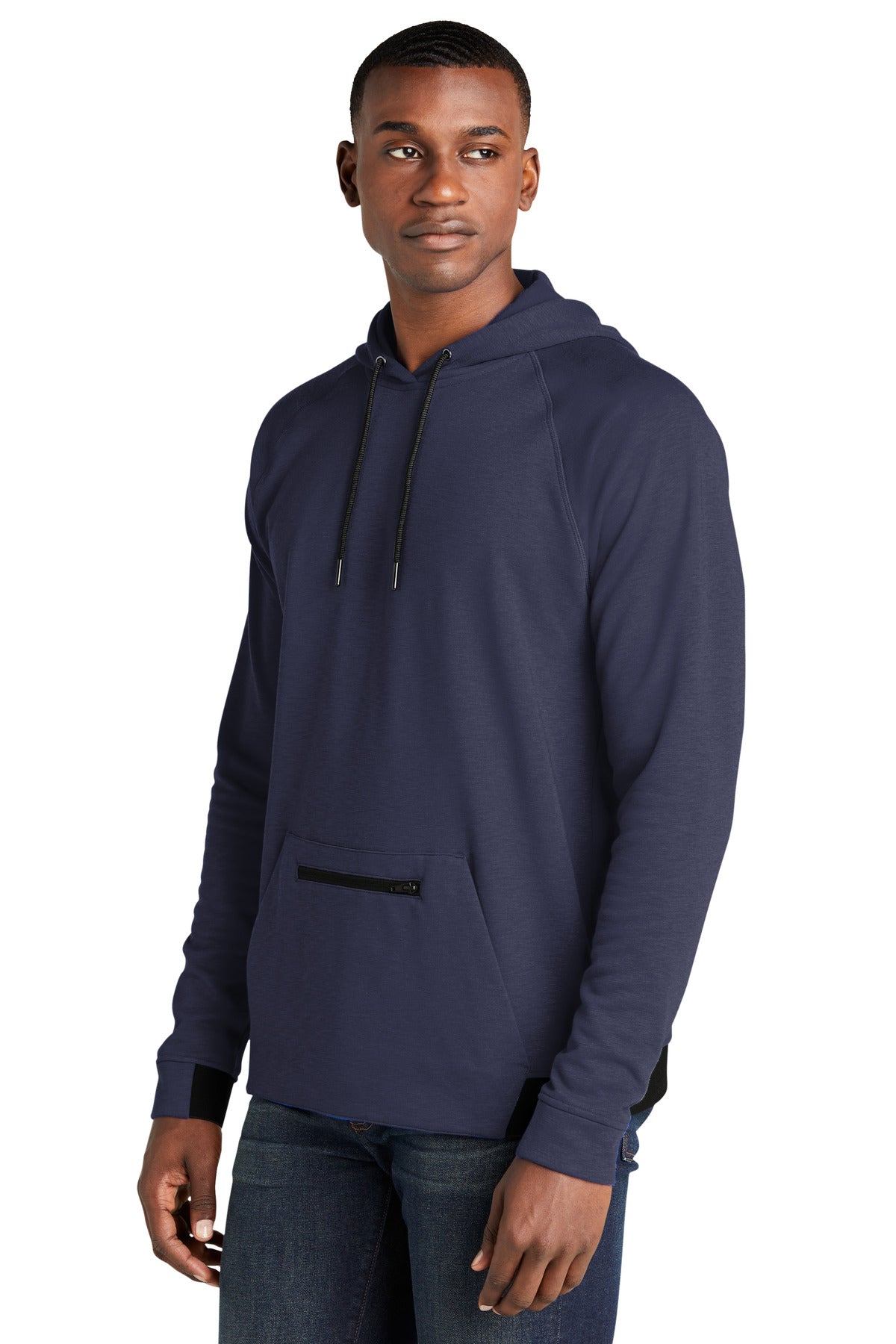 TrueNavy Sport-Tek PosiCharge Strive Hooded Pullover ST571 plain