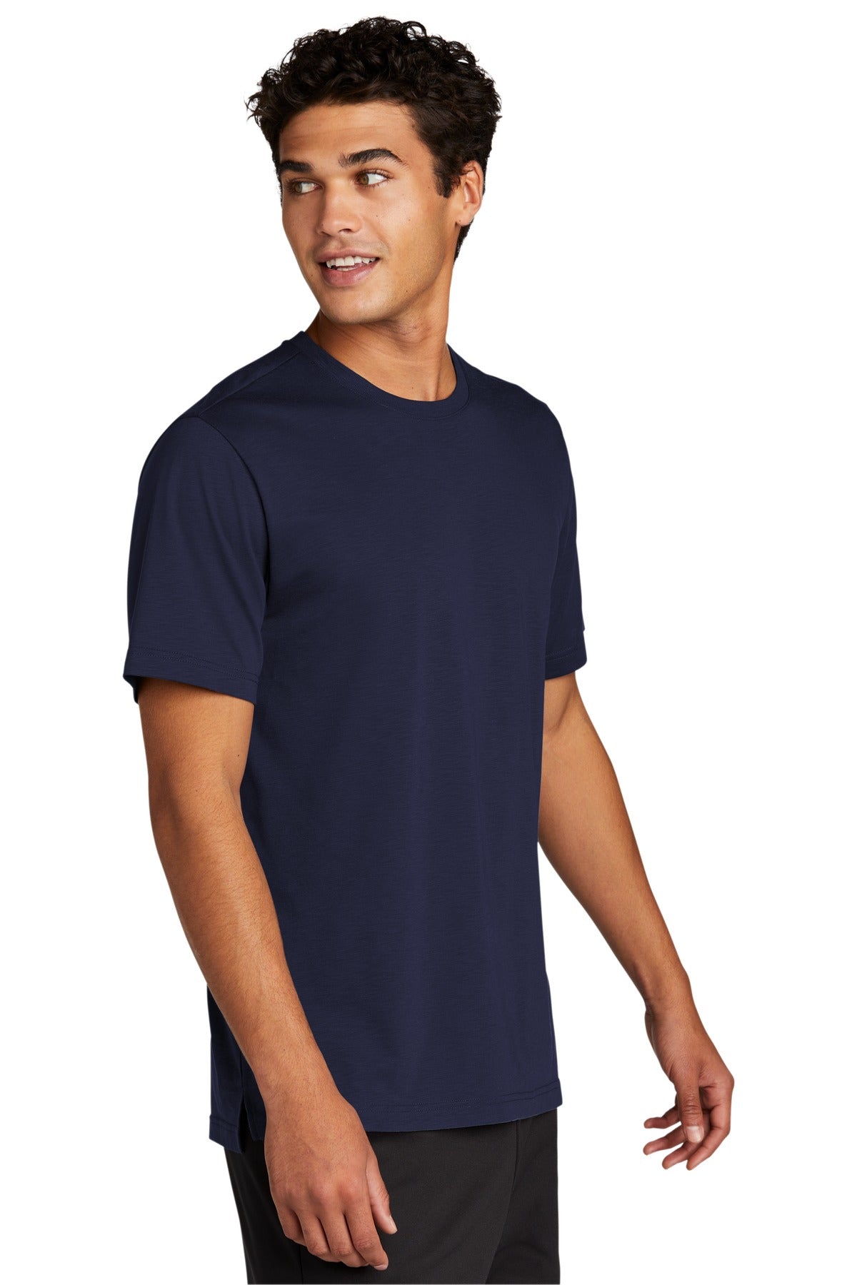 TrueNavy Sport-Tek PosiCharge Strive Tee. ST430 plain
