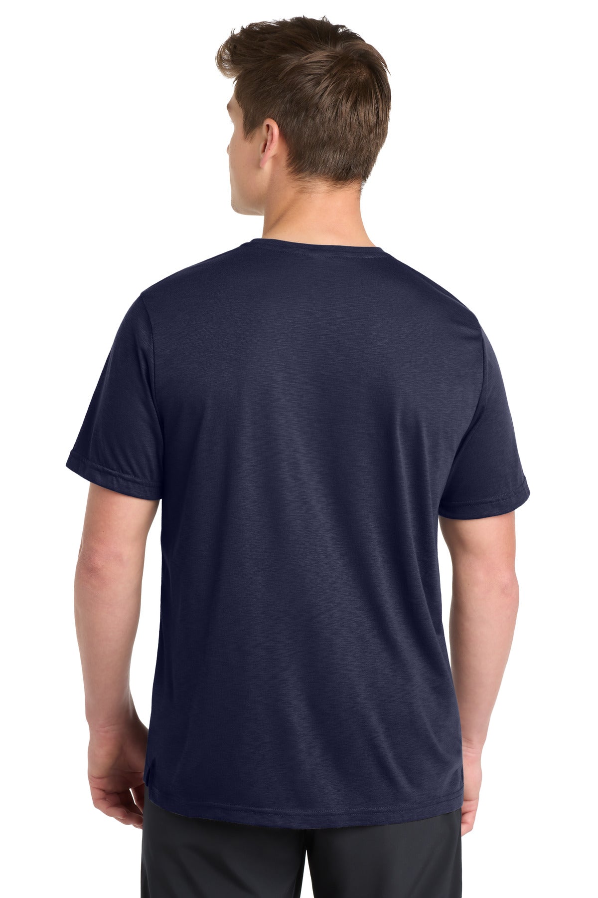 TrueNavy Sport-Tek PosiCharge Strive Tee. ST430 plain
