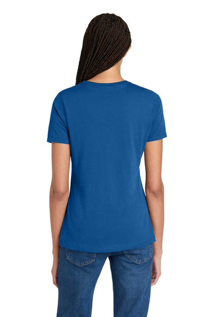 TrueRoyal BELLA+CANVAS Women's Relaxed Jersey Short Sleeve Tee. BC6400 plain