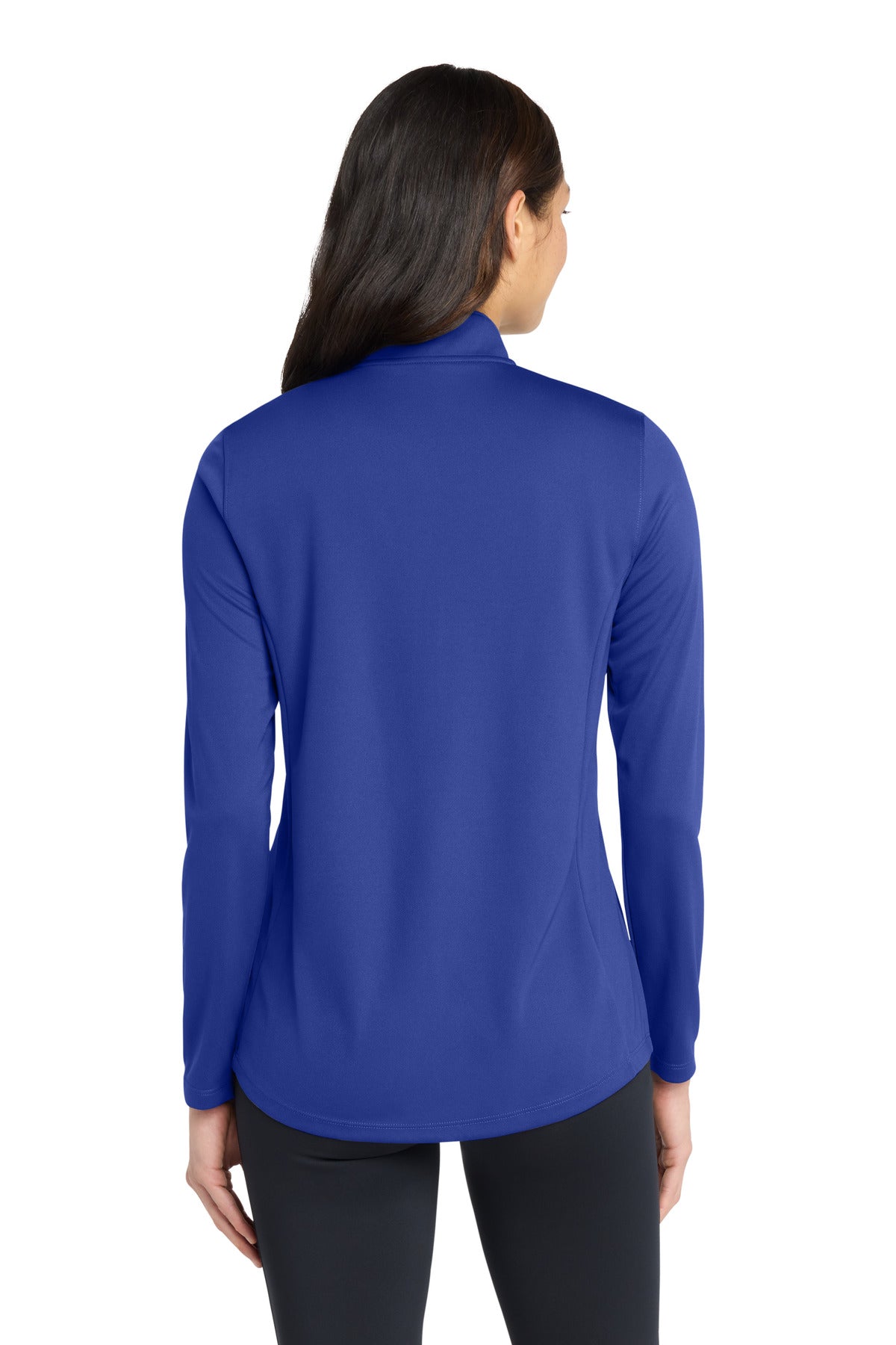 TrueRoyal Port Authority Women's Dry Zone UV Micro-Mesh 1/4-Zip LK112