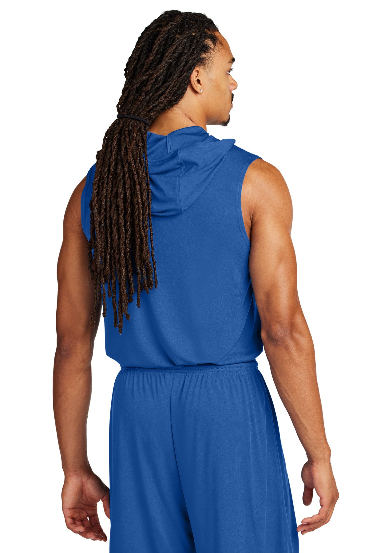 TrueRoyal Sport-Tek Competitor Sleeveless Hoodie ST352H plain