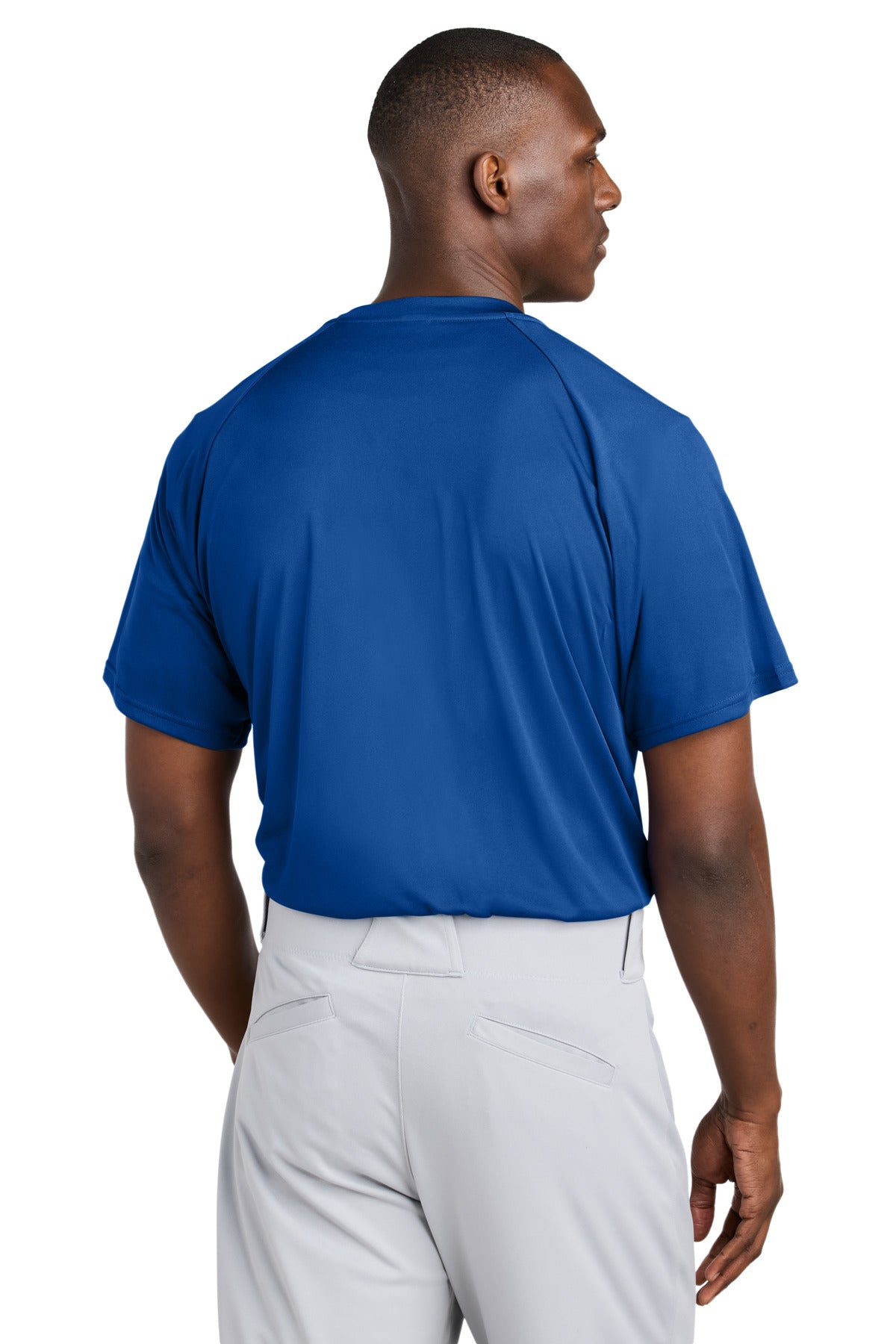 TrueRoyal Sport-Tek PosiCharge Competitor 2-Button Henley ST359 plain