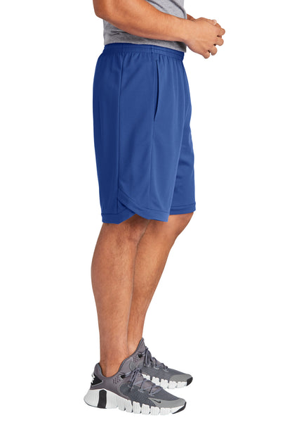 TrueRoyal Sport-Tek PosiCharge Position Short with Pockets ST575 plain