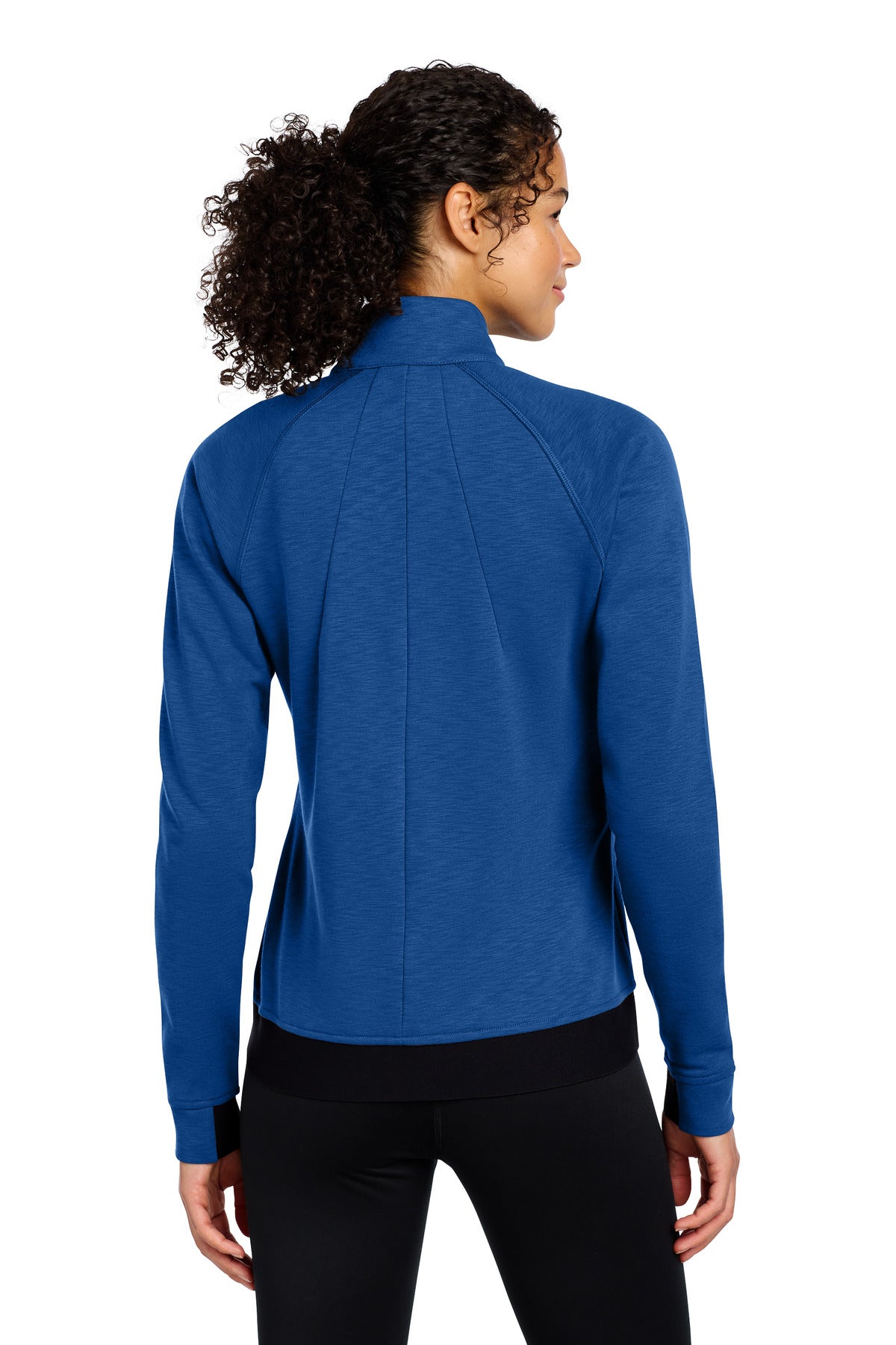 TrueRoyal Sport-Tek Women's PosiCharge Strive Full-Zip LST570 plain