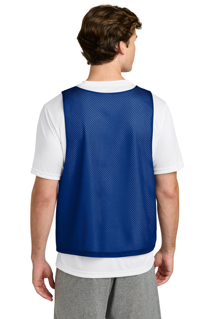 TRy/White Sport-Tek Lacrosse Reversible Pinnie ST512 plain